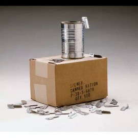 Shelby Co P38 GI Can Opener Stamped US Shelby Company Combat Tested and Battle Proven