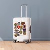 36pcs pegatinas de sello vintage de vinilo pegatinas de viaje