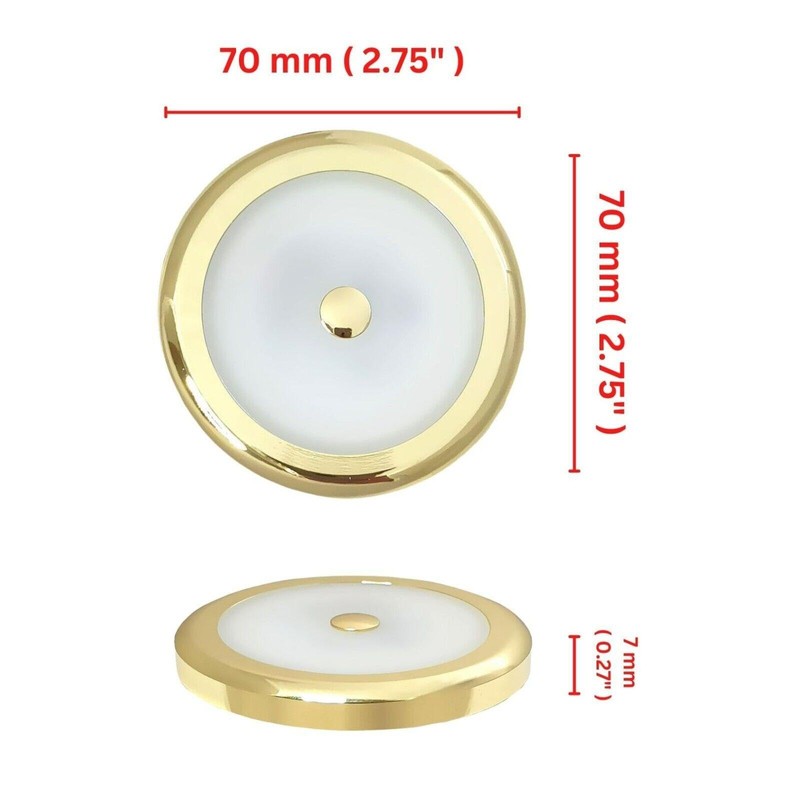 MARVIX LED Spot Light 12V 24V Touch Switch Dimmer 70mm