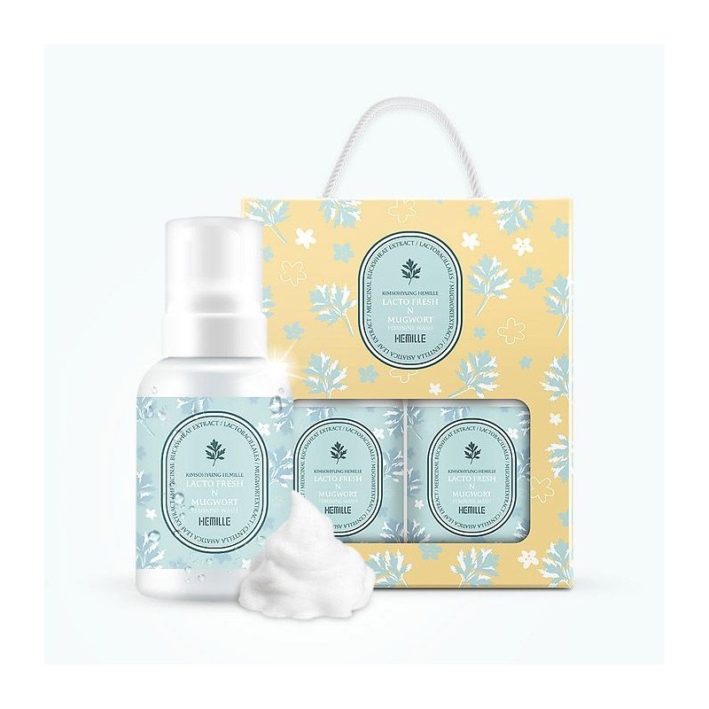 Kim So-hyung Hemile Lactofresh & Mugwort Feminine Cleanser 280ml 2-bottle