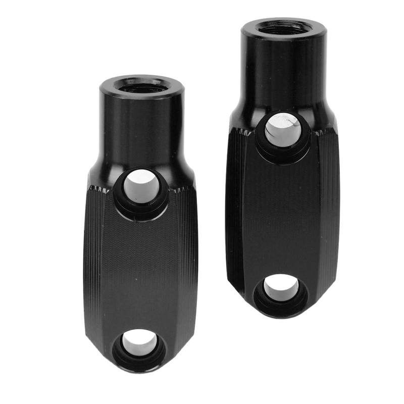 1 Pair Motorcycle Mirror Mount M10 X 1.25 Clockwise Thread