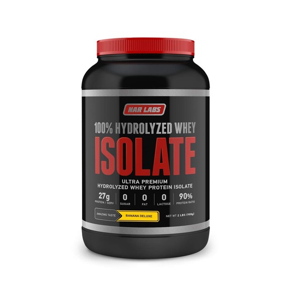 NAR LABS Hydrolysed Whey Isolate 2lbs - Banana