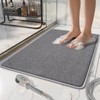QiCaiJia Non Slip Shower Mat Bathtub Mat 20x32 Inch, Quick