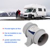 12V Inline Blower, Quiet Operation 3 Inch Inline Duct Fan