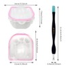IVON IVON 2pcs Nail Soaking Bowl & 3pcs Cuticle Pusher,