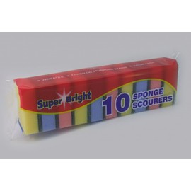 Superbright Sponge Scourers 10PK
