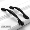 aspearly 30 Pack Cabinet Handles Black Metal Stainless Steel Kitchen