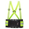 KNEETEK Hivis L Back Support Belt, Reflective Support Belt for