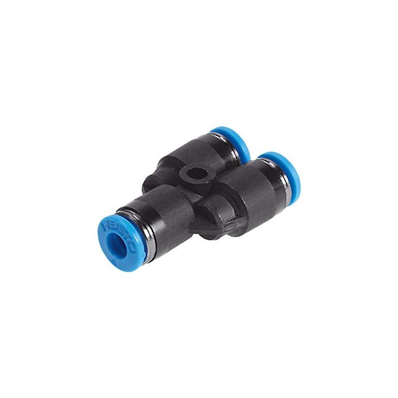 QSY-10-6 Tea fitting reductive, plug-in -95÷6bar mat polymer FESTO