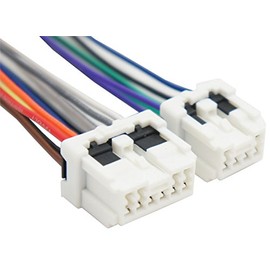 Harmony Audio Compatible with 2000-2008 Nissan Xterra HA-717550 Factory Radio OEM Original Stereo Wire Harness Plug