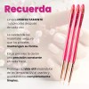 Set Pinceles Nail Art Fantasy Nails Liner Gel Uñas 3