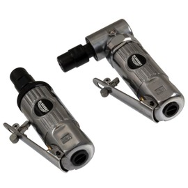 Blackout XP Air Die Grinder Kit with 1/4” Right Angle Grinder and 1/4” Straight Die Grinder Combo