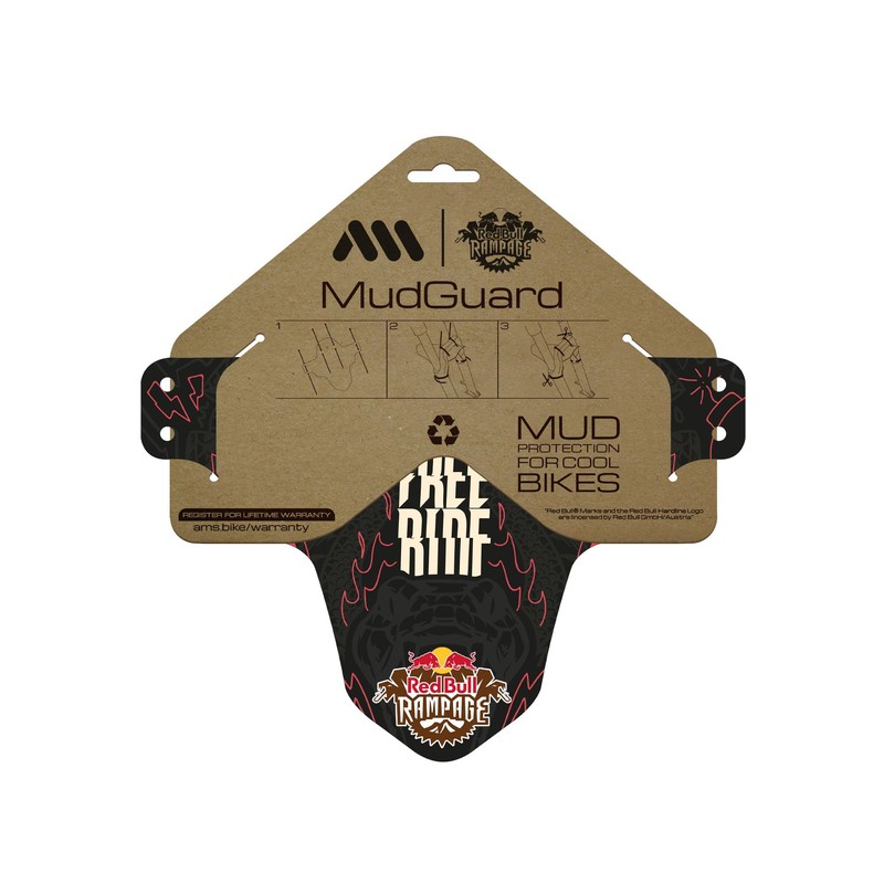All Mountain Style AMS Bicycle Front Mudguard - Fits 26"