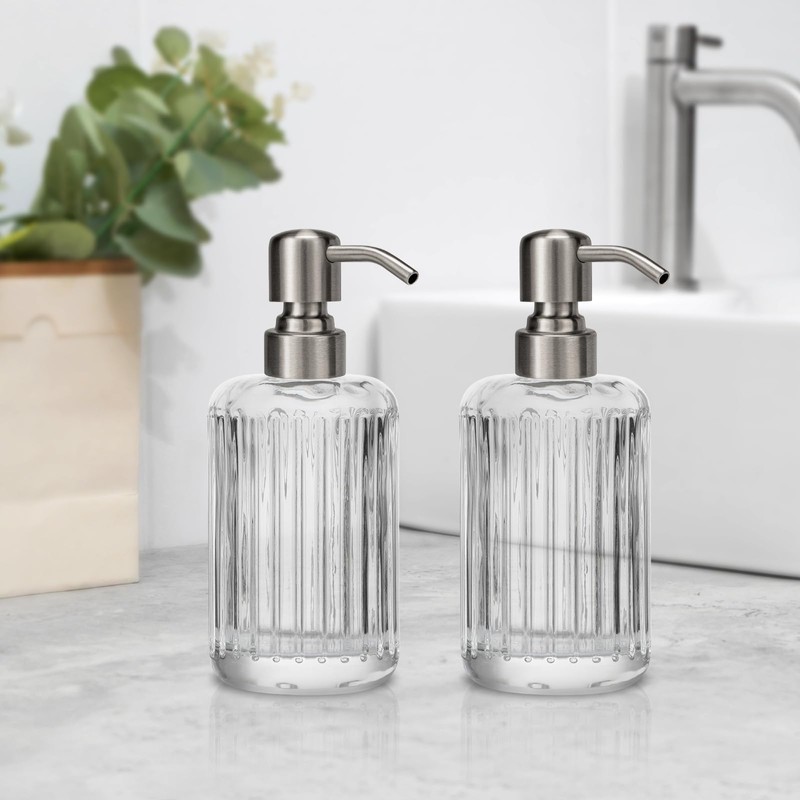 UHEY HOME 304 Stainless Steel Soap Dispenser Pump Replacement for