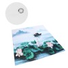 Blackout Curtains Waterproof Flower Pattern Shower Curtain Window Panels for