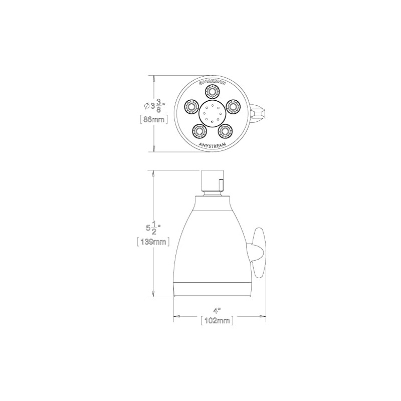 Speakman Hotel S-2005-H Shower Head