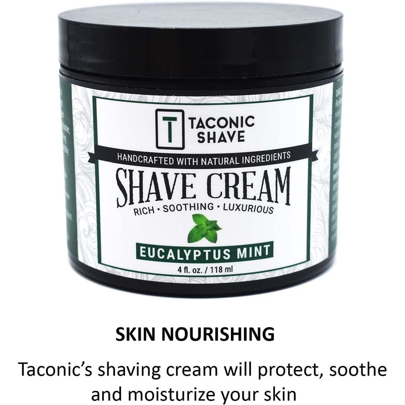 Taconic Shave, All Natural Shave Cream – Highly-Concentrated, Shaving Cream