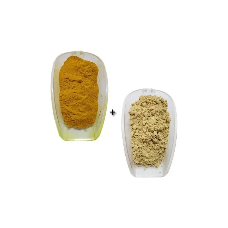 Curcuma Y Jengibre En Polvo 250 G C/u 100% Natural