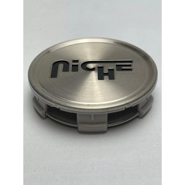 Niche Gloss Tint/Black Logo Snap In Wheel Center Cap 1003-24LTLB CAP M-774