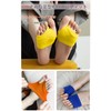 DsHome Women's 2 Toe Foot Cover Socks, 3 Pairs Set,