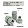LIVLIG Garden Sprayer, Hose Connection Set, 1/2 Inch, Made of