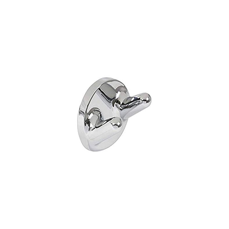Delaney Hardware 580606 Robe Hook Collection 400, Polished Chrome