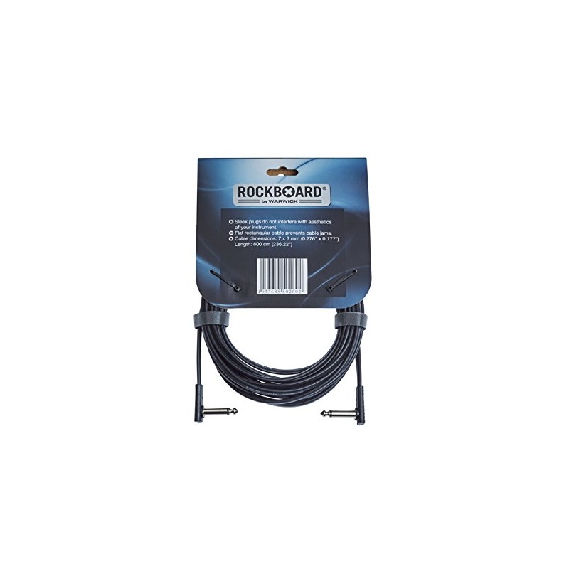 Flat Lead Cable 6m angled/angled