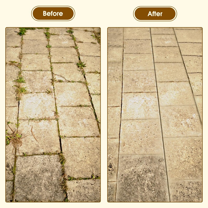 Lcokeiy Crack Weeder,Crevice Weeding Tool,Manual Garden Weeder Tool with 29”