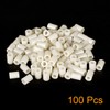 sourcing map 100pcs ABS Round Spacers Washers OD 7mm, ID