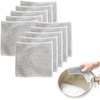 10 PCS Stainless Steel Scourers - 20x20cm Non-Scratch Wire Cleaning