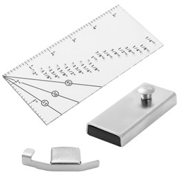 Seam Guide Ruler and Magnetic Seam Guide,Sewing Rulers and Guides,3 Pcs Magnetic Seam Guide