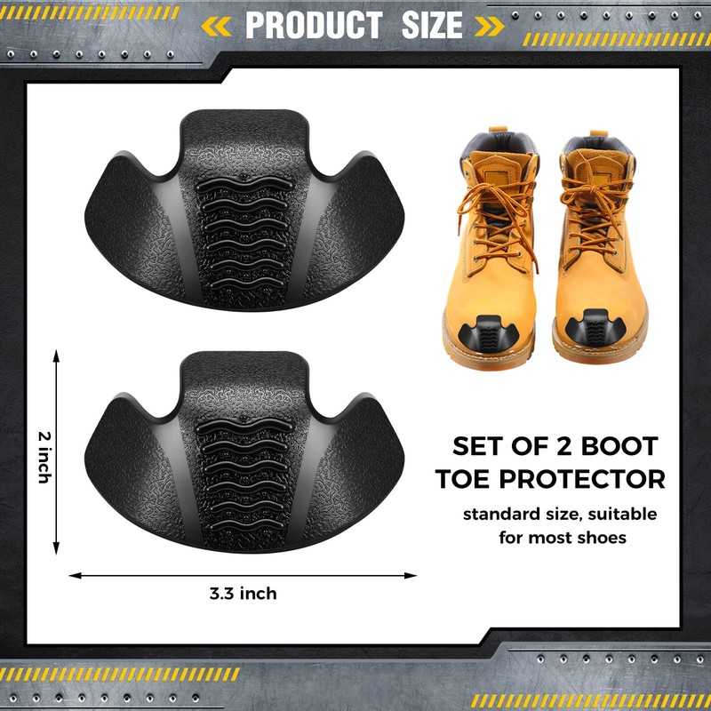 Bencailor Boot Toe Protectors Boot Guards Work Protector Work Toe