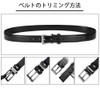 Doopai Men's Belt, Business Belt, Large Size, Comfort, Adjustable Fit,
