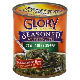 4pk Glory Foods Seasoned Southern Style Collard Greens Large 27oz Cans