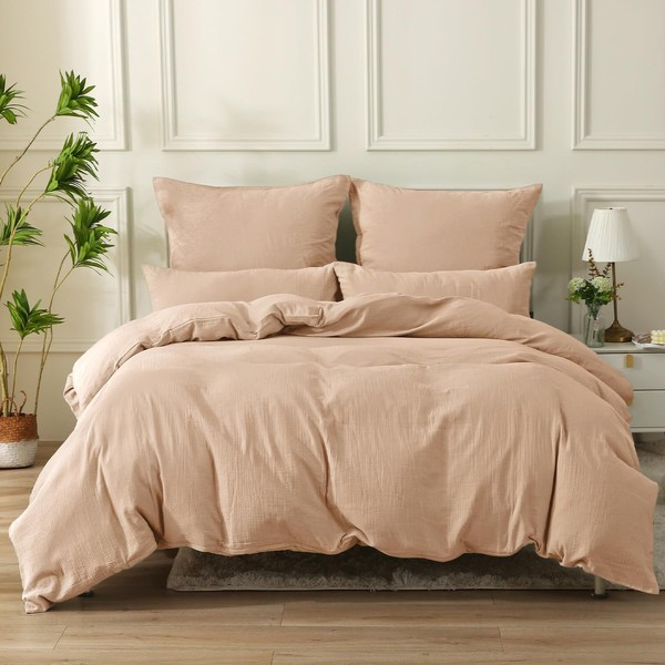 SOULFUL Double Muslin Bed Linen 135 x 200 cm Cotton,
