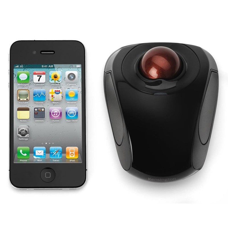 Kensington Orbit Wireless Mobile Trackball, 2.4 Ghz Frequency/30 Ft Wireless