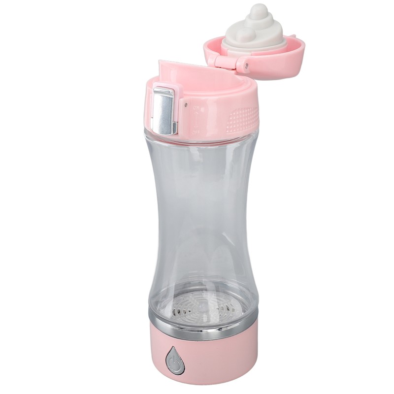 Hydrogen Water Bottle 420ml Rechargeable SPE Technology Portable Hydrogen Rich