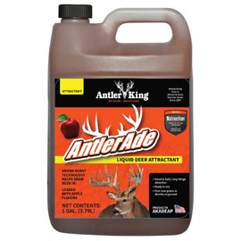 Antler Ade Year Round Long-Distance Liquid Deer Attractant with Sweet Apple Flavor