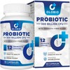 300 Billion CFU Probiotic, 12 Strains with 3 Organic Prebiotics,