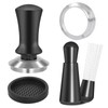 Reoszeank 51mm Espresso Accessories Kit, Spring Loaded Calibrated Tamper, WDT
