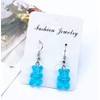 Tiande Creative Food Fruit Acrylic Big Drop Dangle Stud Earrings