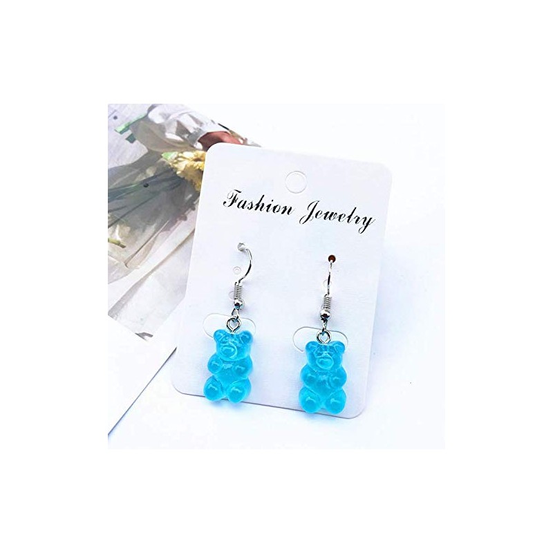 Tiande Creative Food Fruit Acrylic Big Drop Dangle Stud Earrings