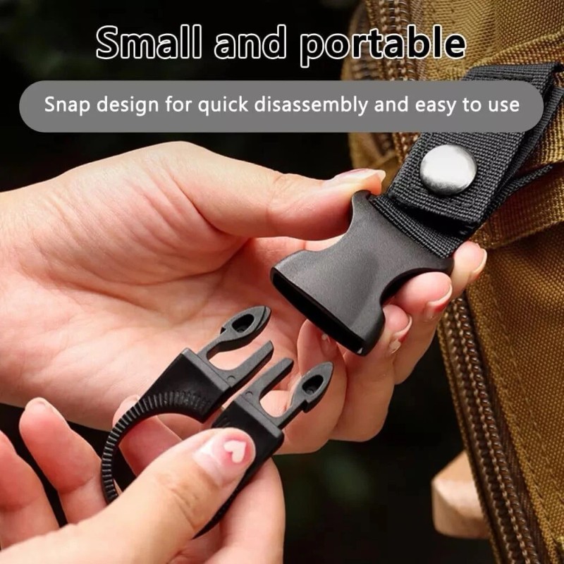 Unbranded Hanging Bottle Buckle Clip Carabiner Portable Mineral Water Bottle