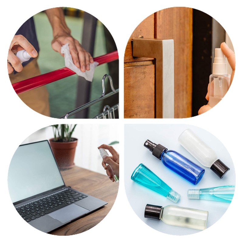 30/60/100 ml botella pulverizadora, Azul, 29,57ml