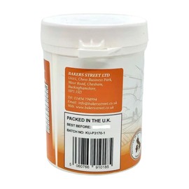 Bakers Street Double Acting Baking Powder 180g Tub - Versatile All-Purpose Leavening Agent Ideal for Cooking and Baking Goods, Desserts, Breads, and Cakes
