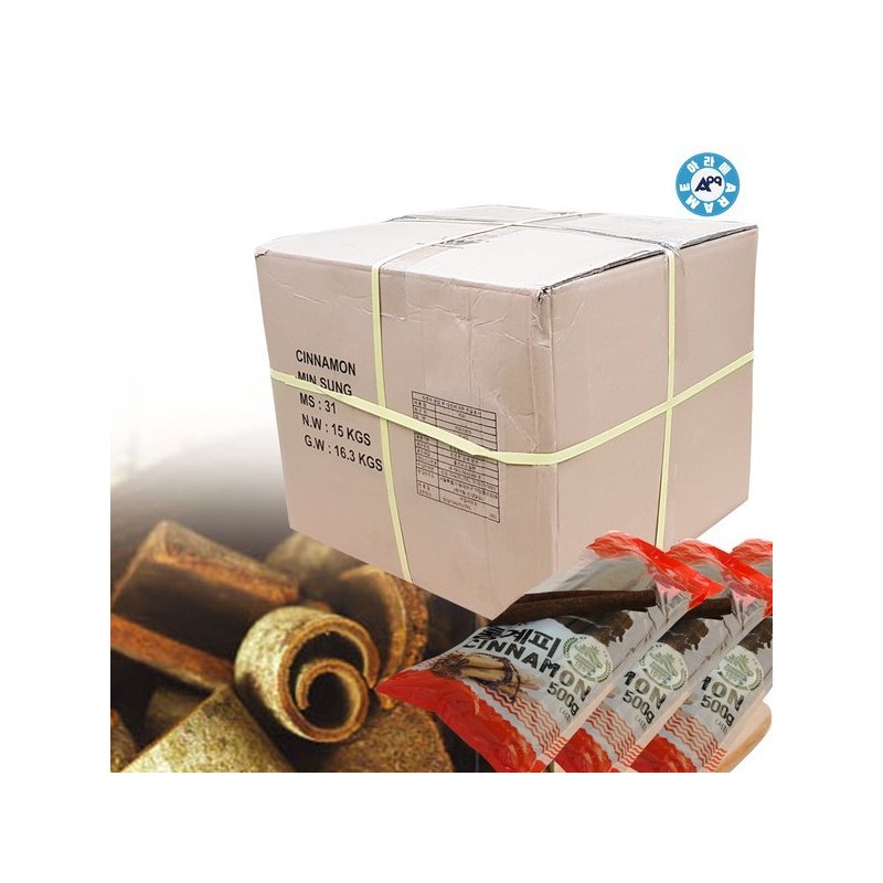 Aram 서강계피 500gx30봉 Seogang Cinnamon 500g x 30 Packets