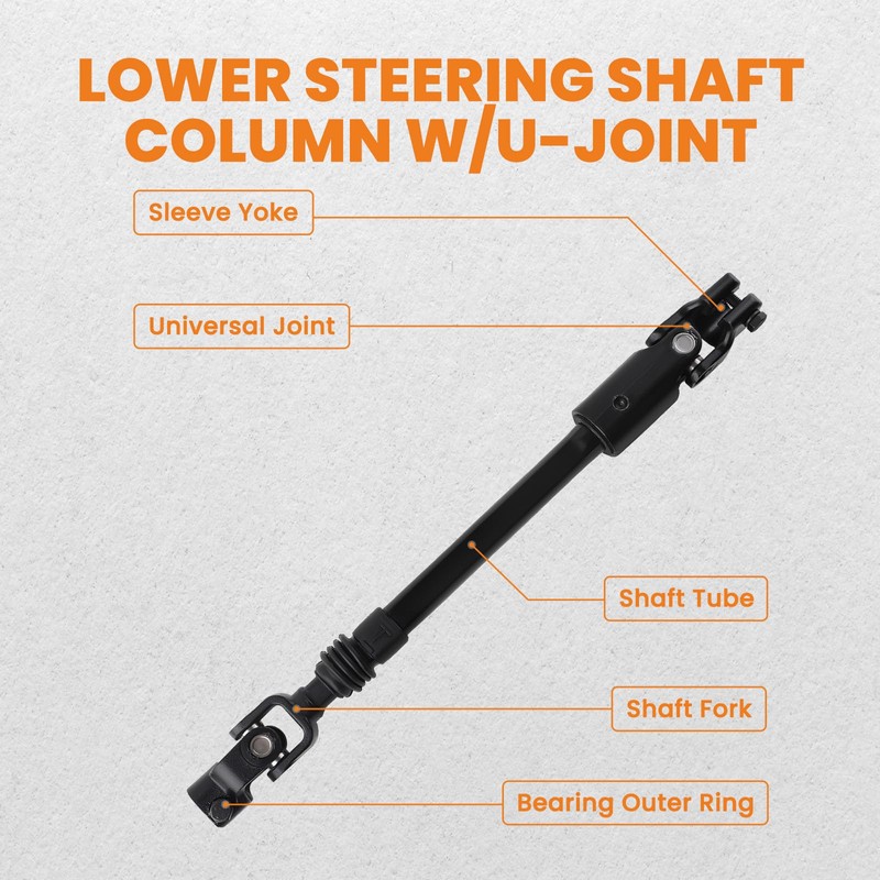 maXpeedingrods Lower Power Steering Column Intermediate Shaft, for Jeep Cherokee