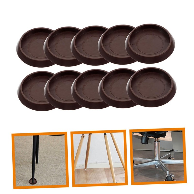 Angoily 10Pcs Multi Function Non Slip Furniture Cups with Wear