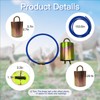 7-Pack Large Heavy Duty Goat & Sheep Pasture Bells with