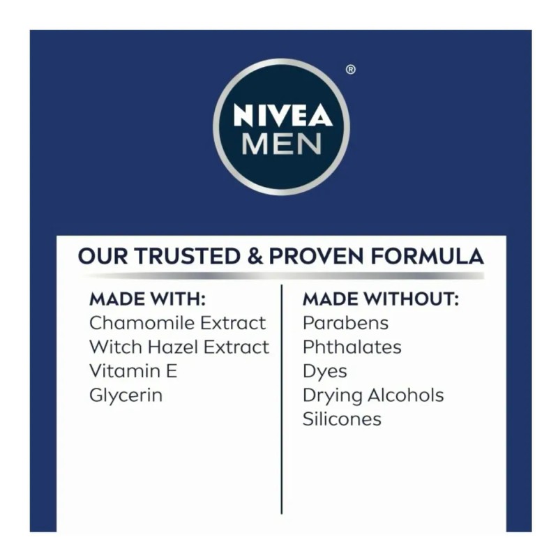 Nivea Men Sensitive Post Shave Balm 3.3 Fluid Ounce Md947433